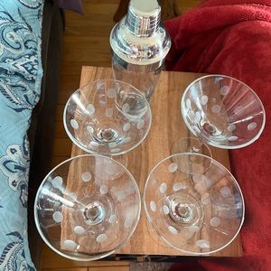 Martini/ margarita set